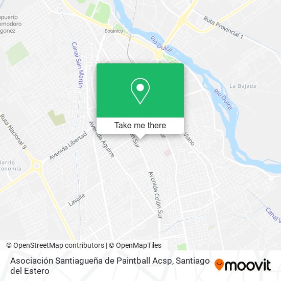 Asociación Santiagueña de Paintball Acsp map