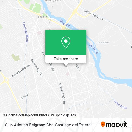Club Atletico Belgrano Bbc map