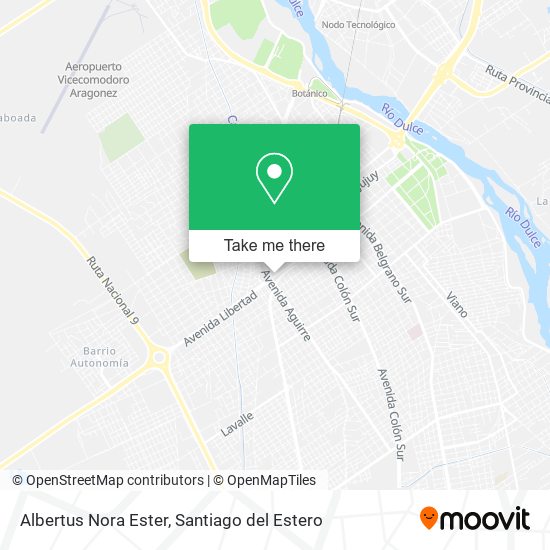 Albertus Nora Ester map