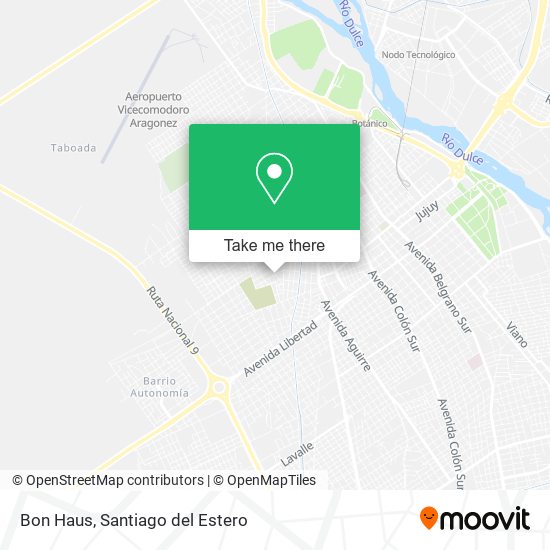 Mapa de Bon Haus
