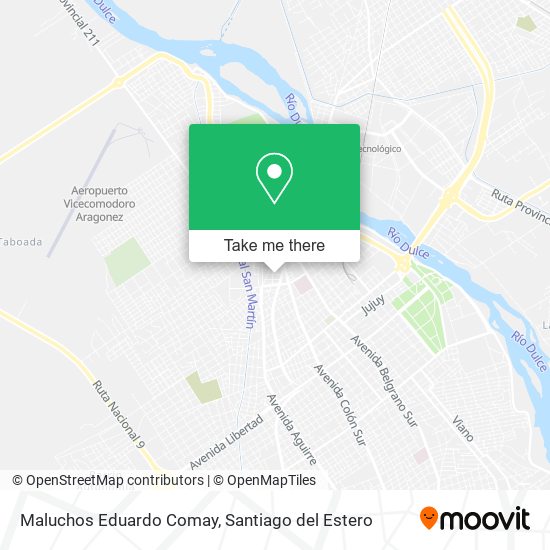 Mapa de Maluchos Eduardo Comay