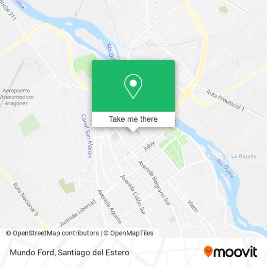 Mapa de Mundo Ford