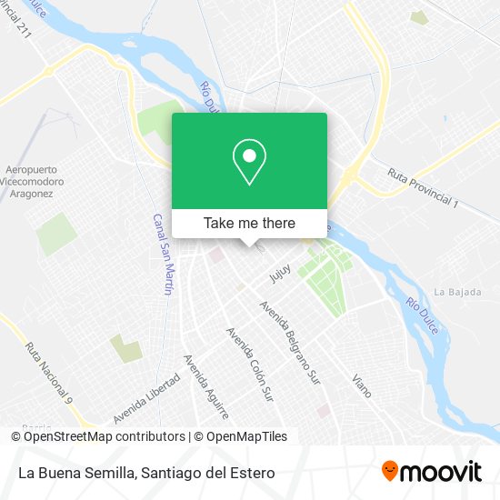 La Buena Semilla map
