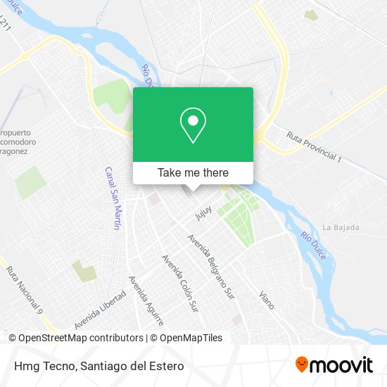 Mapa de Hmg Tecno