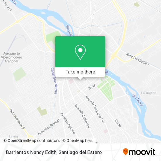 Barrientos Nancy Edith map