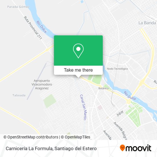Carnicería La Formula map