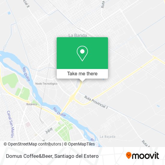 Mapa de Domus Coffee&Beer