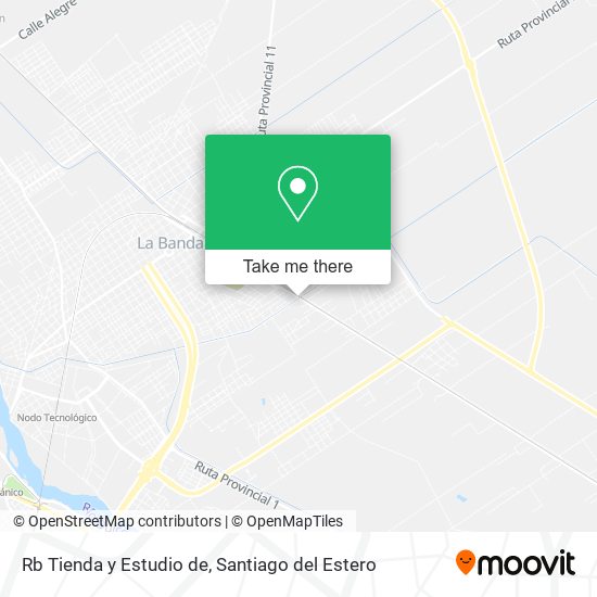 Mapa de Rb Tienda y Estudio de