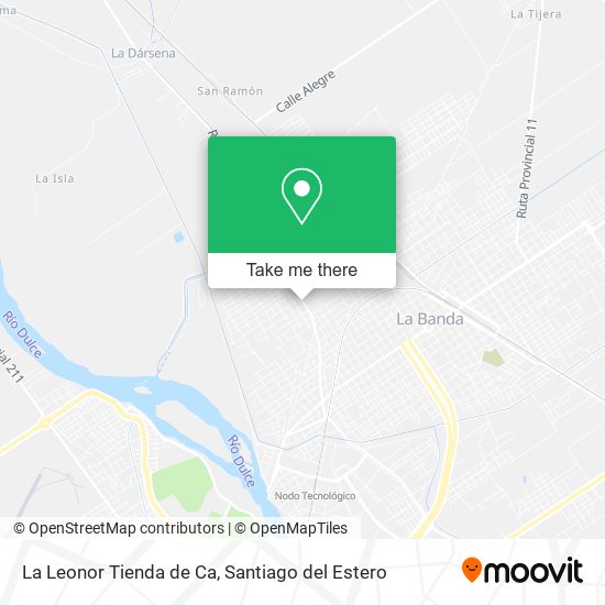 La Leonor Tienda de Ca map