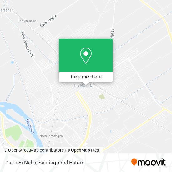 Carnes Nahir map