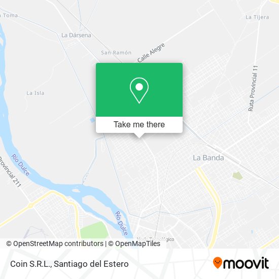 Coin S.R.L. map