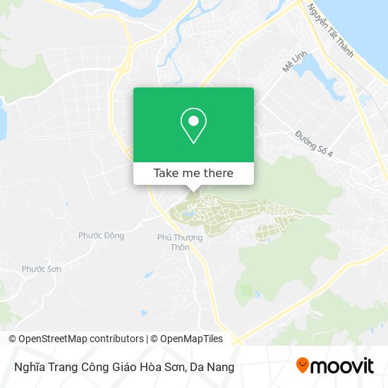Nghĩa Trang Công Giáo Hòa Sơn map