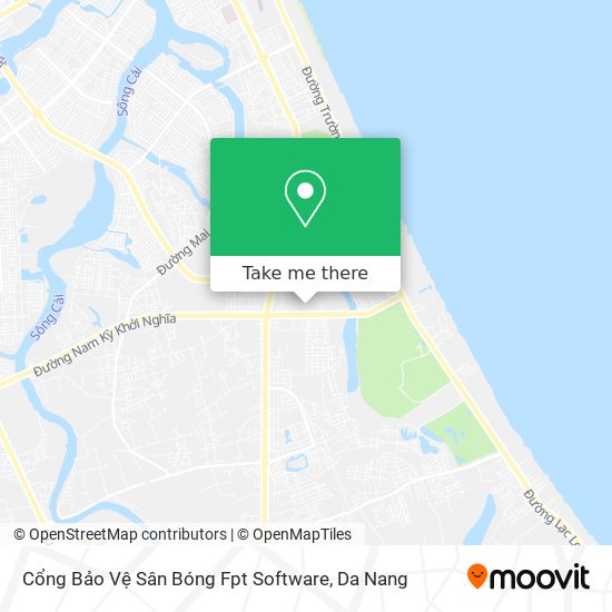 Cổng Bảo Vệ Sân Bóng Fpt Software map
