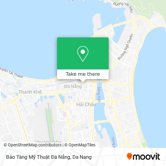 Bảo Tàng Mỹ Thuật Đà Nẵng map