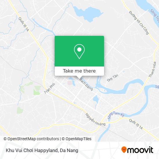 Khu Vui Chơi Happyland map