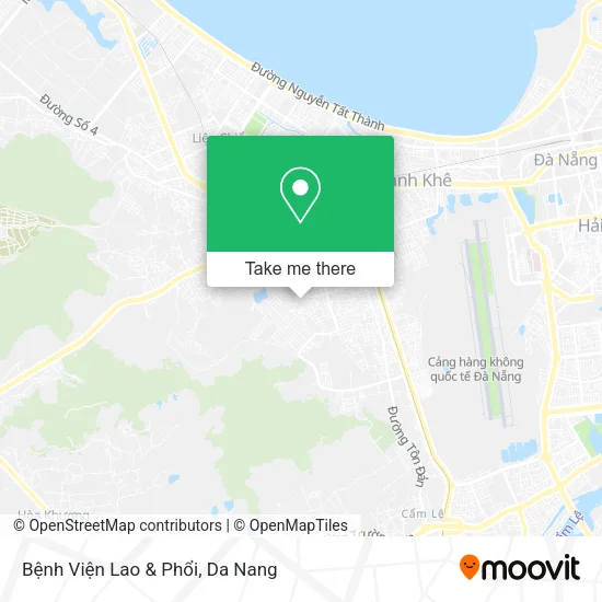 Bệnh Viện Lao & Phổi map