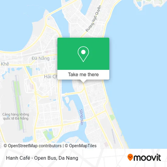 Hanh Café - Open Bus map