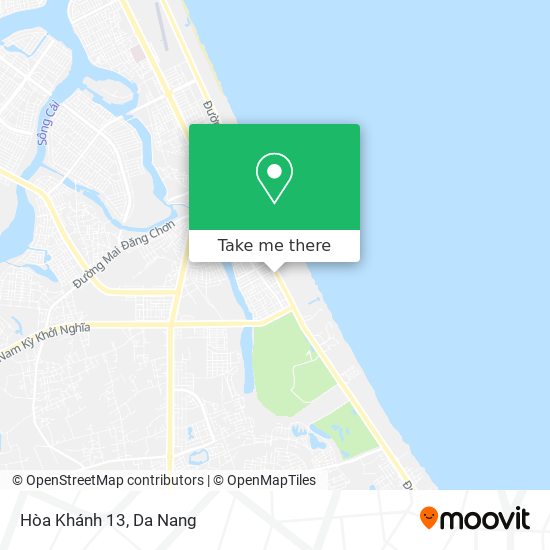 Hòa Khánh 13 map