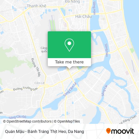 Quán Mậu - Bánh Tráng Thịt Heo map