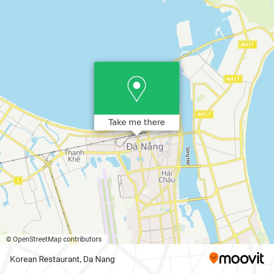 Korean Restaurant map