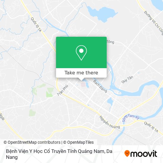 Bệnh Viện Y Học Cổ Truyền Tỉnh Quảng Nam map
