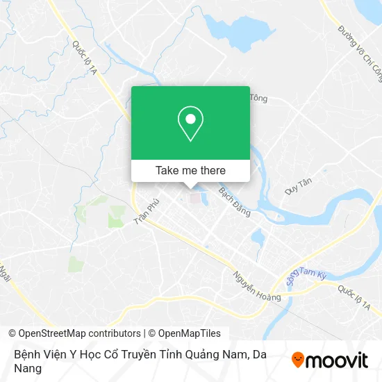 Bệnh Viện Y Học Cổ Truyền Tỉnh Quảng Nam map