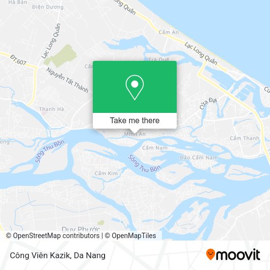 Công Viên Kazik map