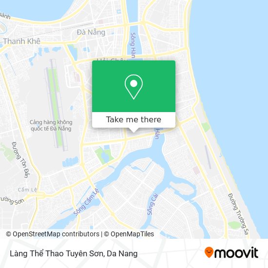 Làng Thể Thao Tuyên Sơn map