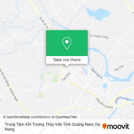 Trung Tâm Khí Tượng Thủy Văn Tỉnh Quảng Nam map