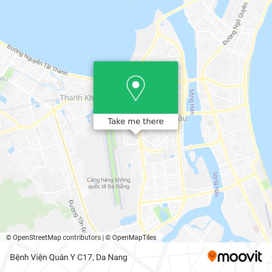 Bệnh Viện Quân Y C17 map
