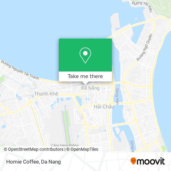 Homie Coffee map