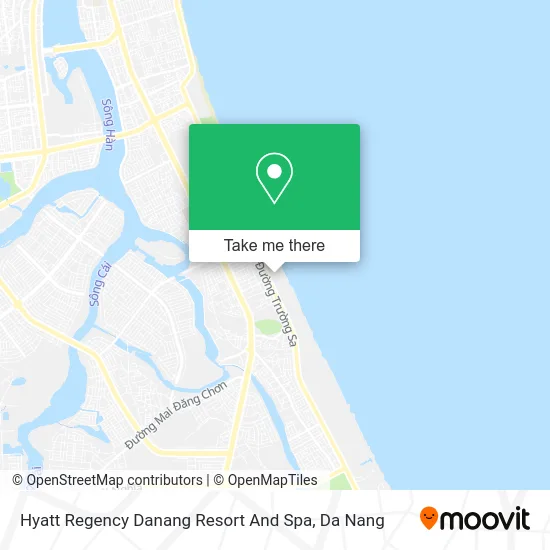 Hyatt Regency Danang Resort And Spa map