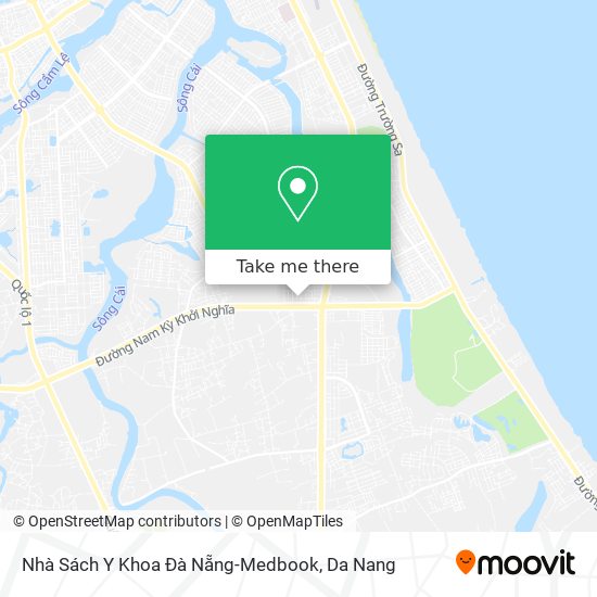 Nhà Sách Y Khoa Đà Nẵng-Medbook map