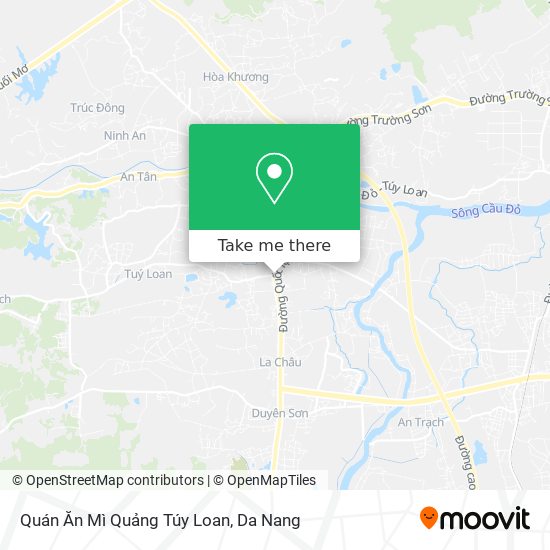 Quán Ăn Mì Quảng Túy Loan map