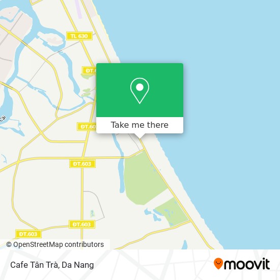 Cafe Tân Trà map