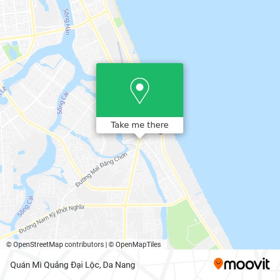 Quán Mì Quảng Đại Lộc map