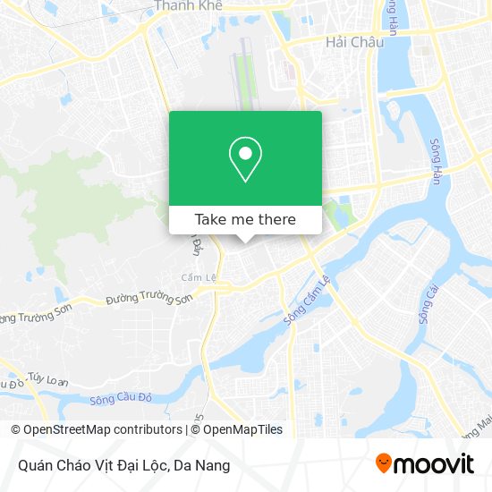 Quán Cháo Vịt Đại Lộc map