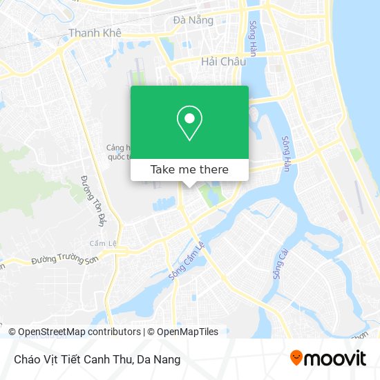 Cháo Vịt Tiết Canh Thu map