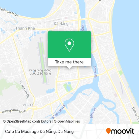 Cafe Cá Massage Đà Nẵng map