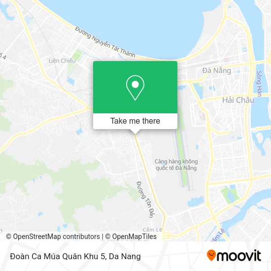 Đoàn Ca Múa Quân Khu 5 map