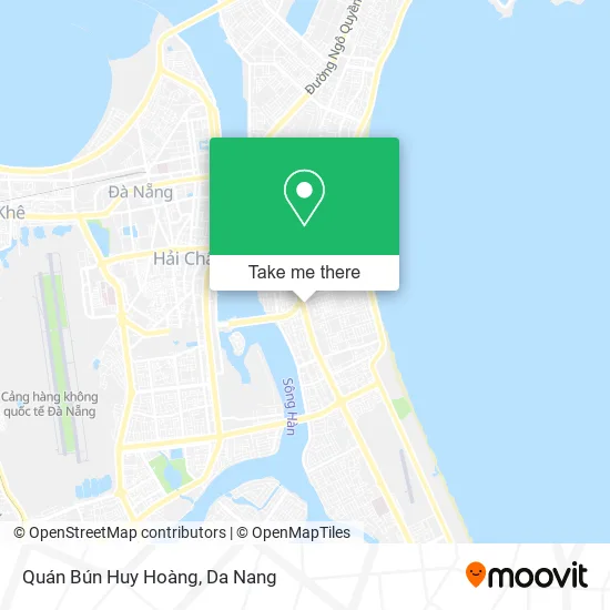 Quán Bún Huy Hoàng map