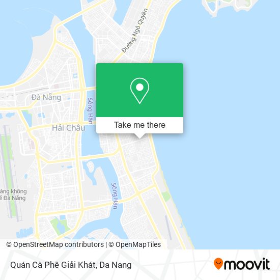 Quán Cà Phê Giải Khát map