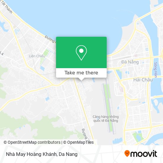 Nhà May Hoàng Khánh map