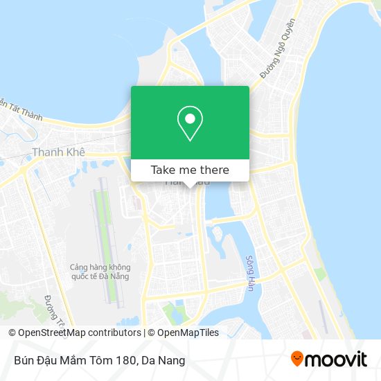 Bún Đậu Mắm Tôm 180 map