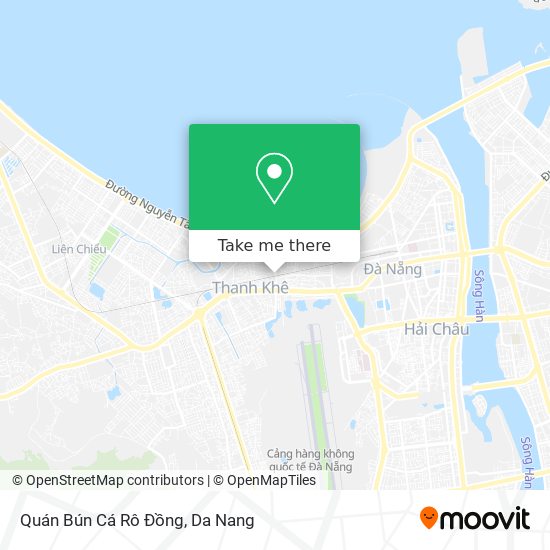 Quán Bún Cá Rô Đồng map