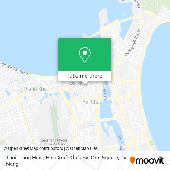 Thời Trang Hàng Hiệu Xuất Khẩu Sài Gòn Square map