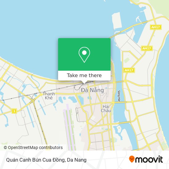 Quán Canh Bún Cua Đồng map