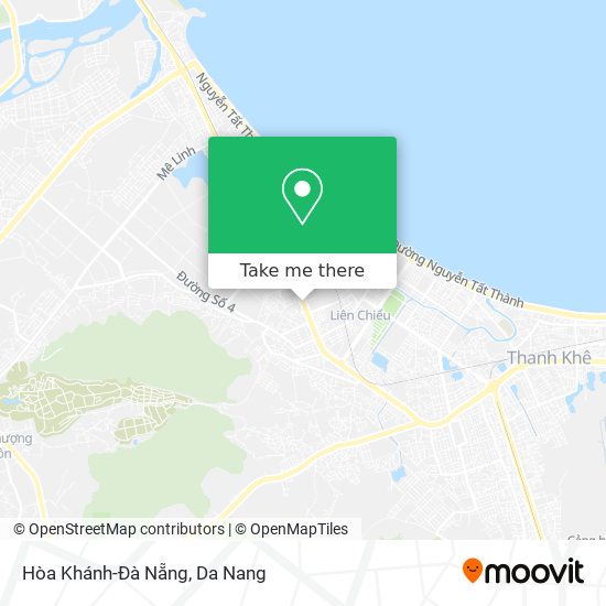 Hòa Khánh-Đà Nẵng map