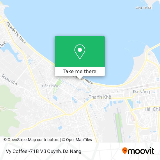 Vy Coffee -71B Vũ Quỳnh map