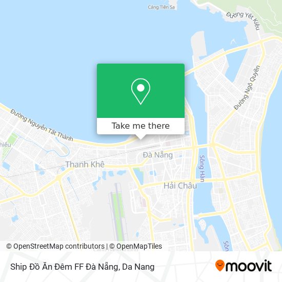 Ship Đồ Ăn Đêm FF Đà Nẵng map